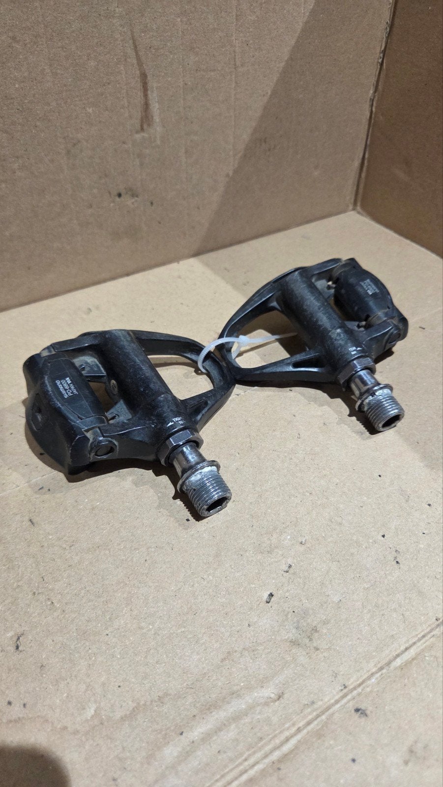 Shimano Ultegra 6800 SPD-SL Pedalen - Gebruikt, Goede Staat, Crankstel of Pedalen, Gebruikt, Ophalen of Verzenden, Shimano
