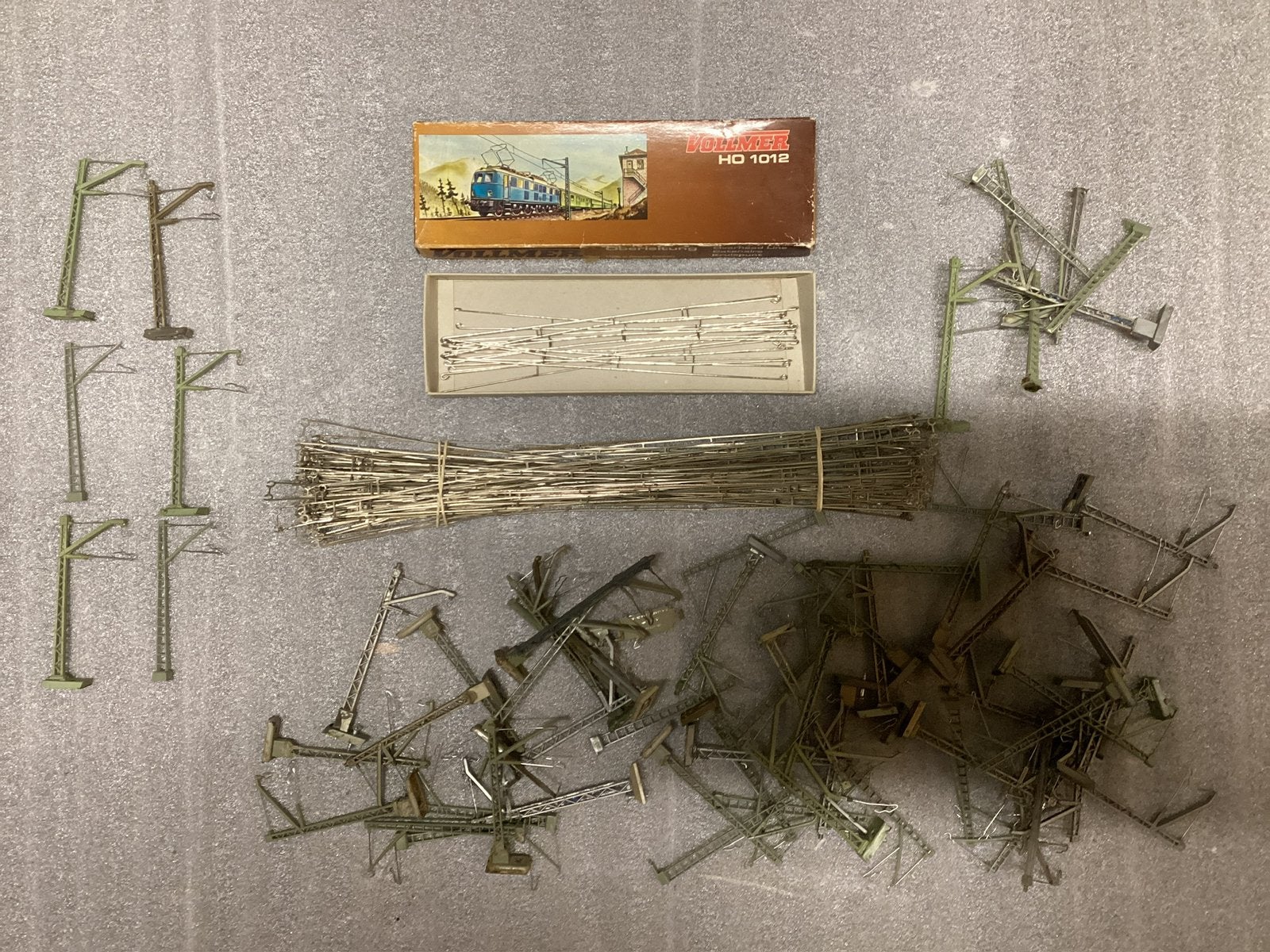Volmer Marklin bovenleiding + div, Wisselstroom, Gebruikt, Overige typen, Ophalen of Verzenden