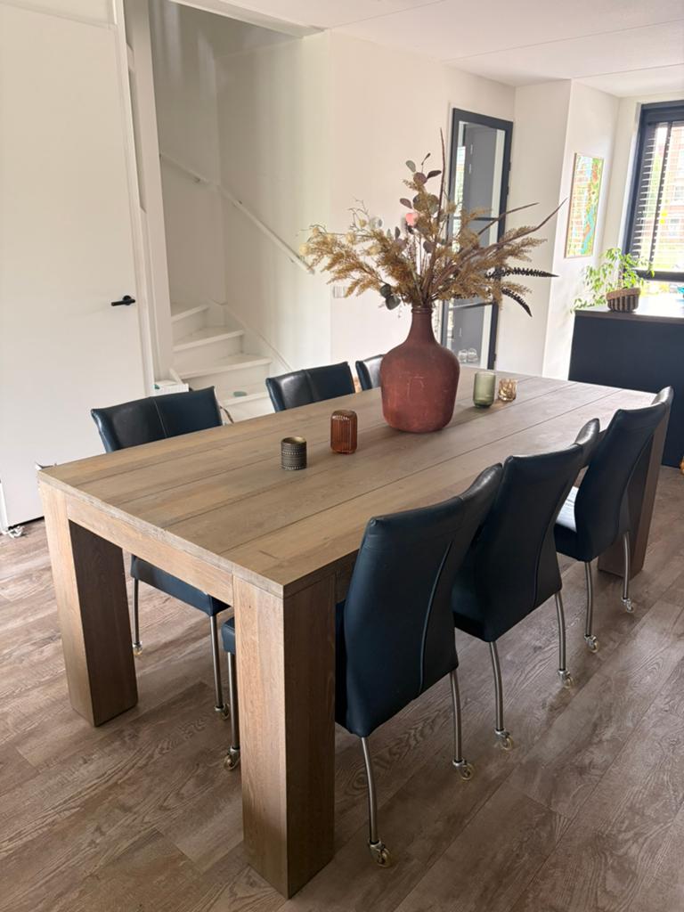 Complete massief eiken meubelset – Jansen Totaal Wonen, Ophalen