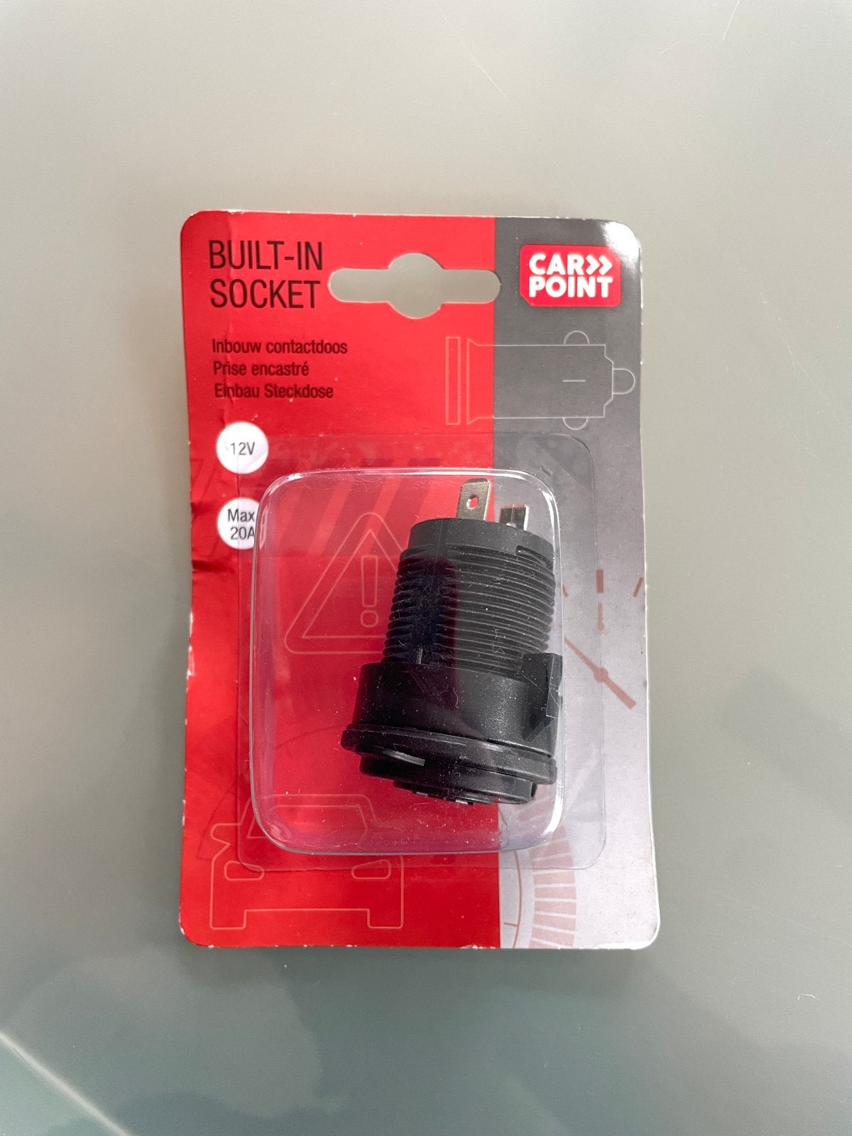 Auto Inbouw Contactdoos 12V - Carpoint, Ophalen, Nieuw, Universele onderdelen