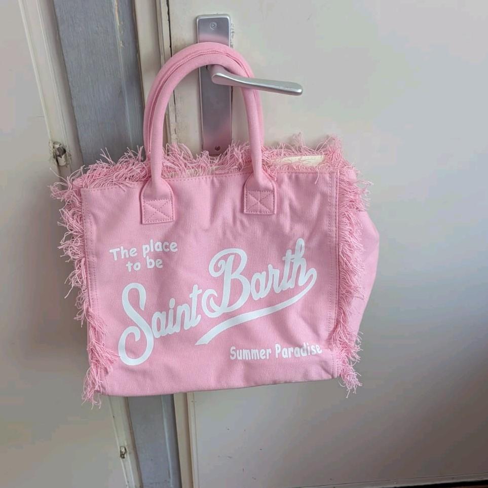 Saint Barth tas, Ophalen of Verzenden, Nieuw, Roze, Handtas