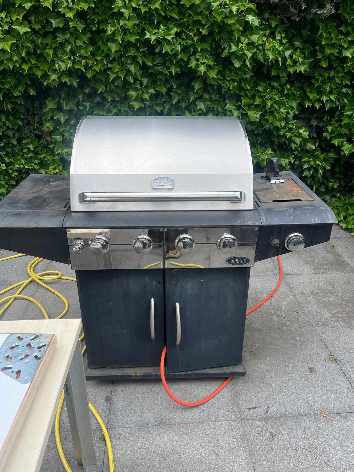 Boretti gasbarbecue - Gebruikt GRATIS !!!!, Tuin en Terras, Gasbarbecues, Gebruikt, Ophalen