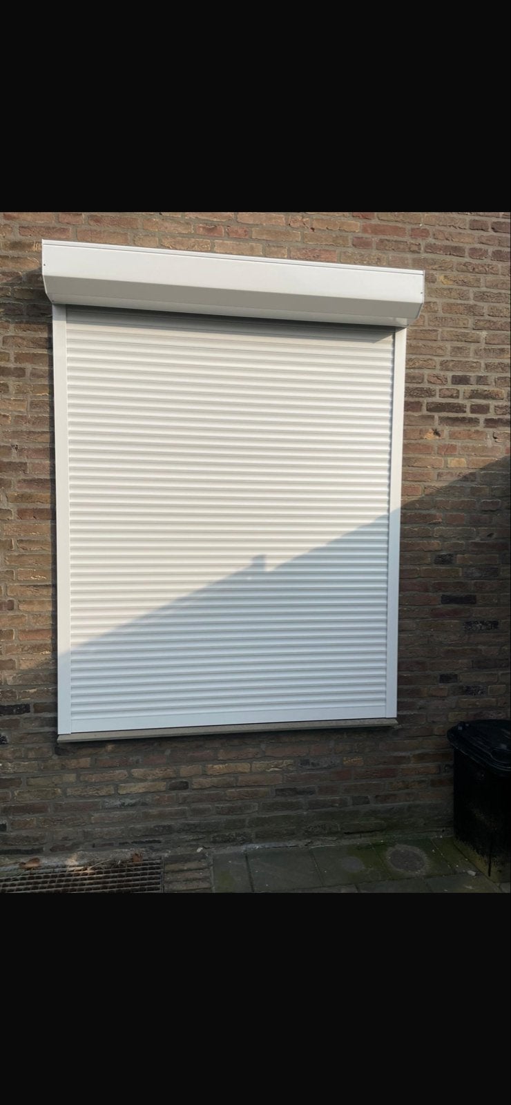 Rolluik wit, zo goed als nieuw, Ophalen, 100 tot 150 cm, Zo goed als nieuw, Wit