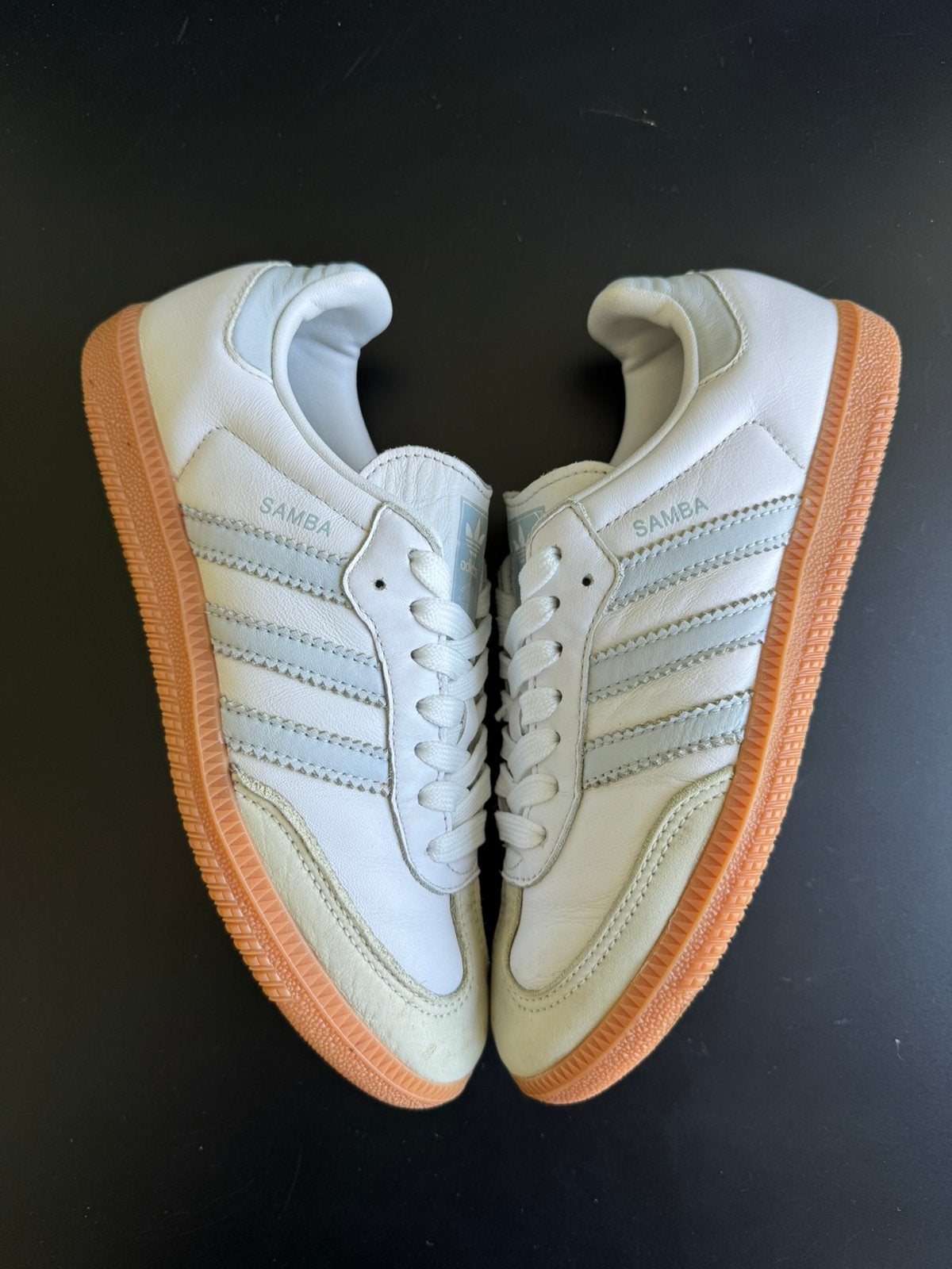 Adidas samba, echt leer maat 37 1/3, Kleding | Dames, Schoenen, Wit, Ophalen of Verzenden, Sneakers of Gympen, Zo goed als nieuw