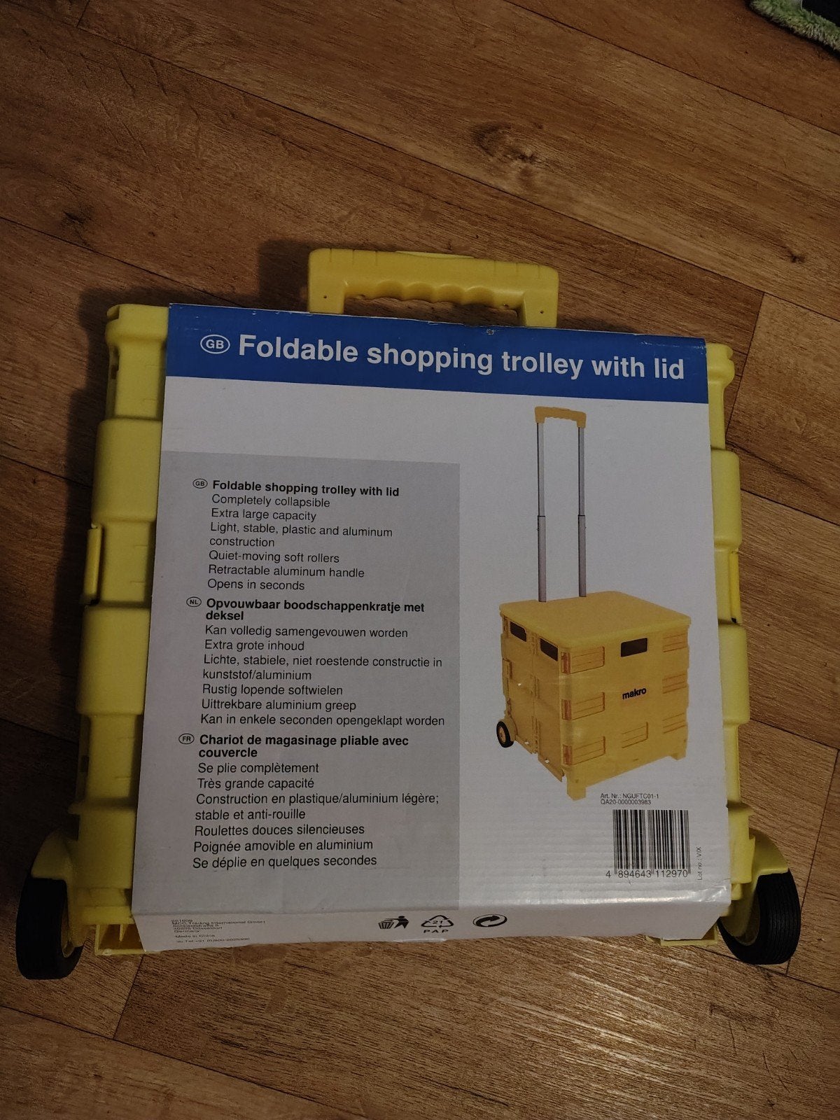 Makro Boodschappen krat Nieuw, Doos, Minder dan 50 cm, Ophalen of Verzenden, Minder dan 40 cm