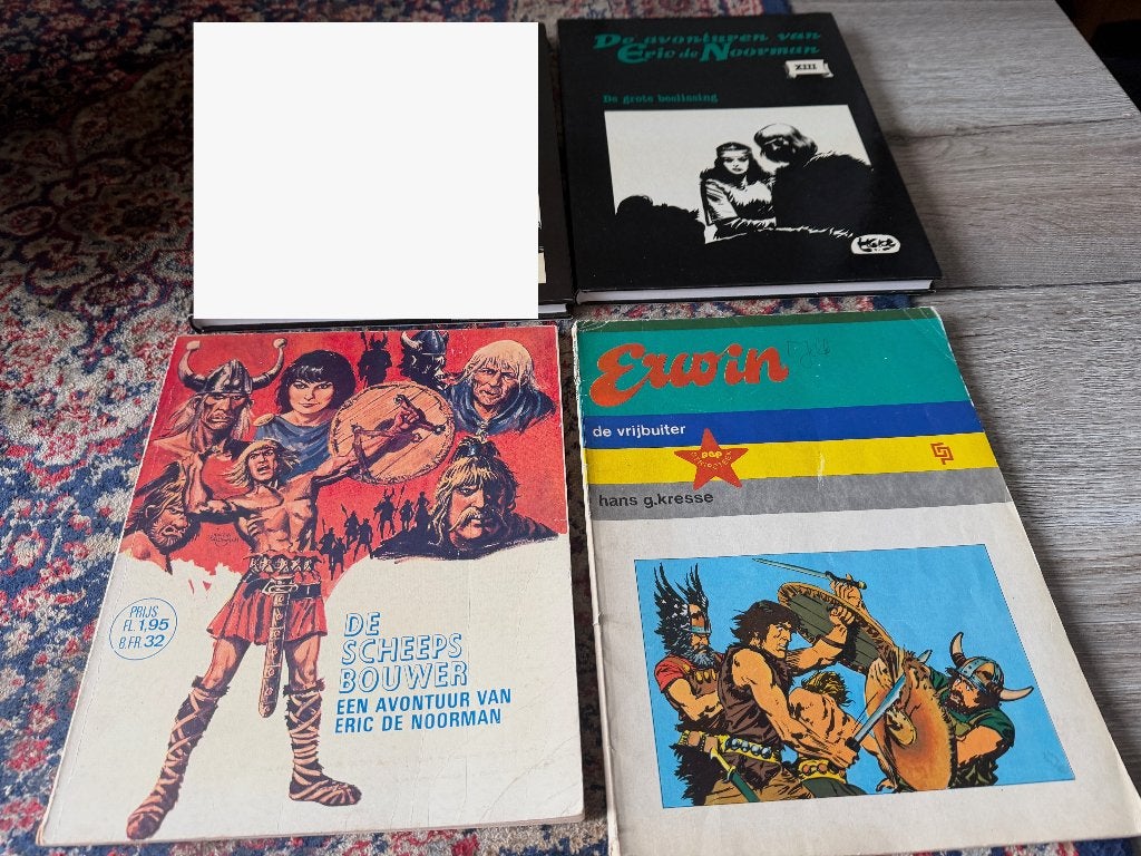 De Avonturen van Eric de Noorman. De Scheepsbouwer. Erwin de, Meerdere stripboeken, Ophalen of Verzenden, Zo goed als nieuw, Hans G. Kresse.