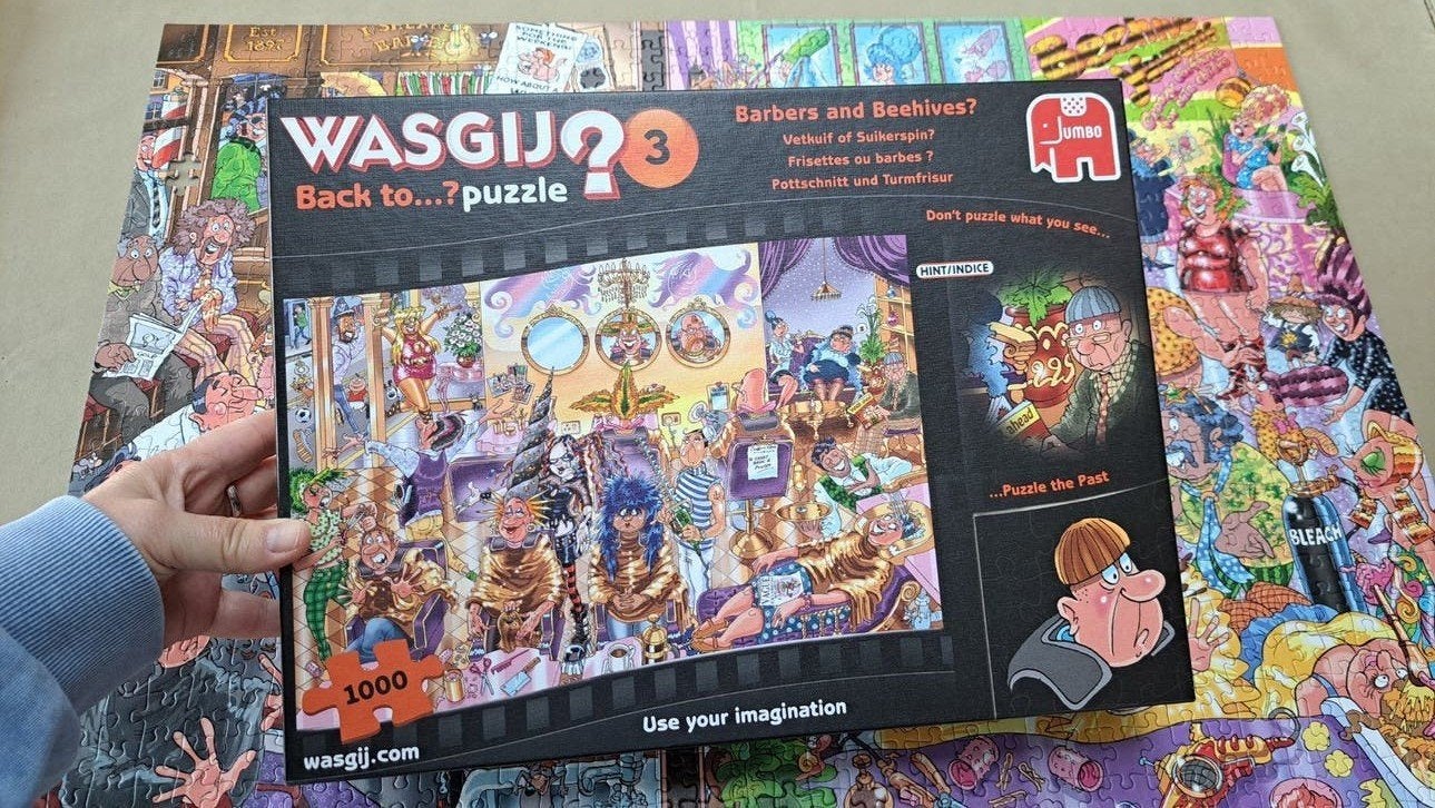 WASGIJ? 3  puzzel NIET compleet, Ophalen, 500 t/m 1500 stukjes, Gebruikt, Legpuzzel