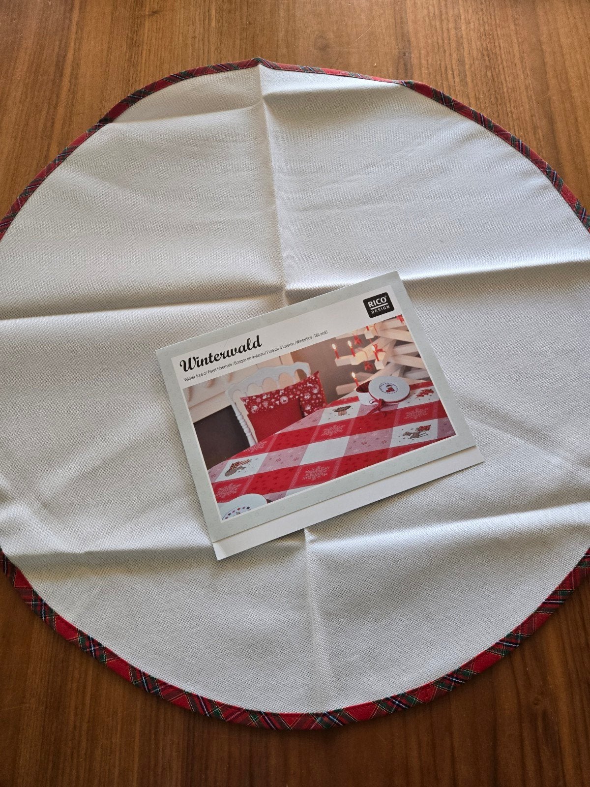 Rico kerstkleed rond, Ophalen of Verzenden