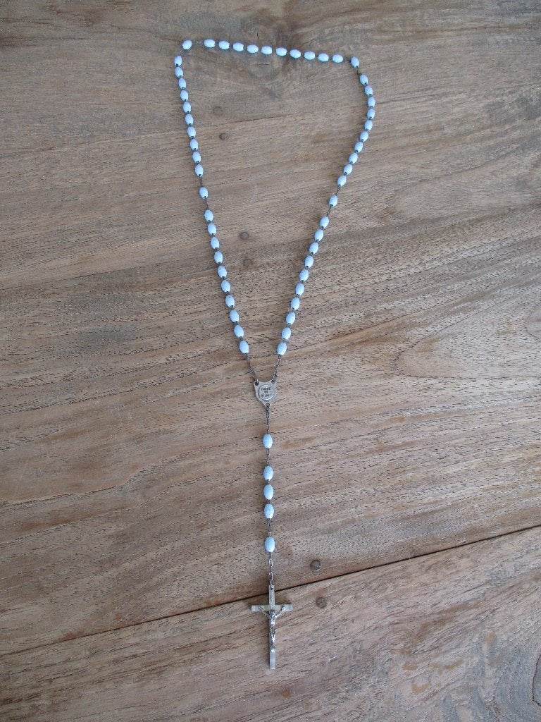brocante vintage rozenkrans, Antiek en Kunst, Ophalen of Verzenden