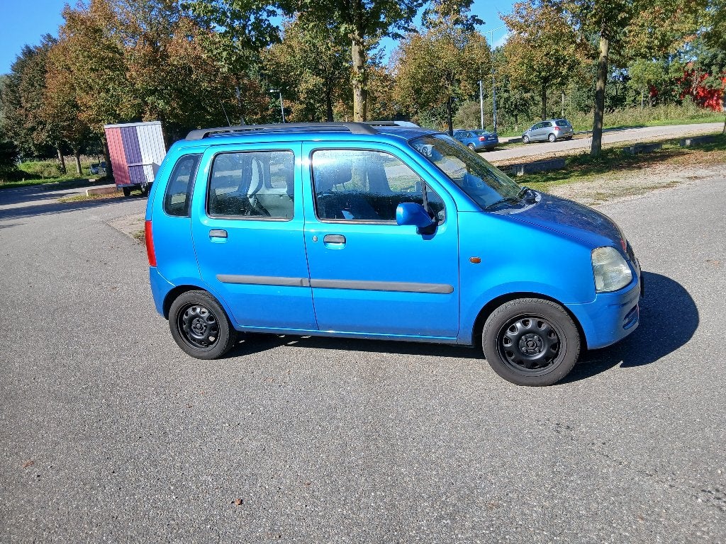 Opel Agila 1.2 I 16V 2000 Blauw apk 27-02-2027, foto 11