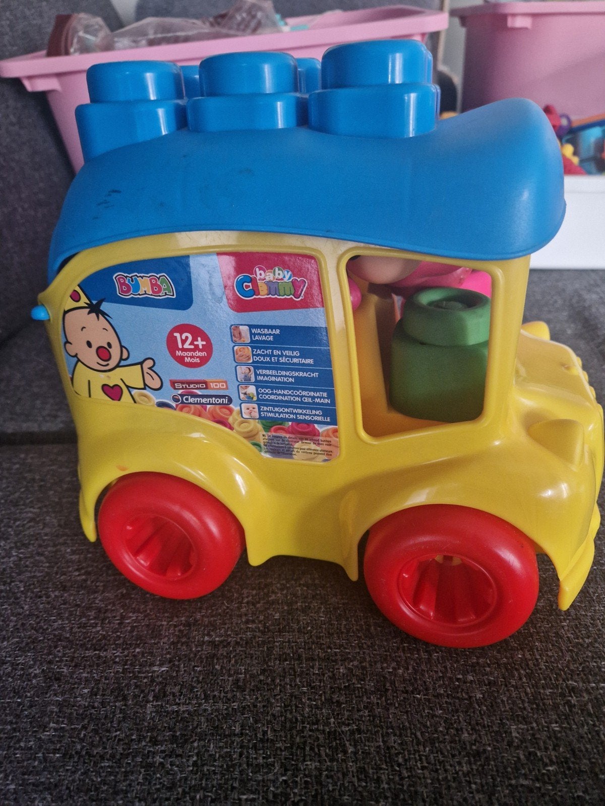 Bumba blokkenbus, Ophalen of Verzenden, Gebruikt, Auto, Met wieltjes