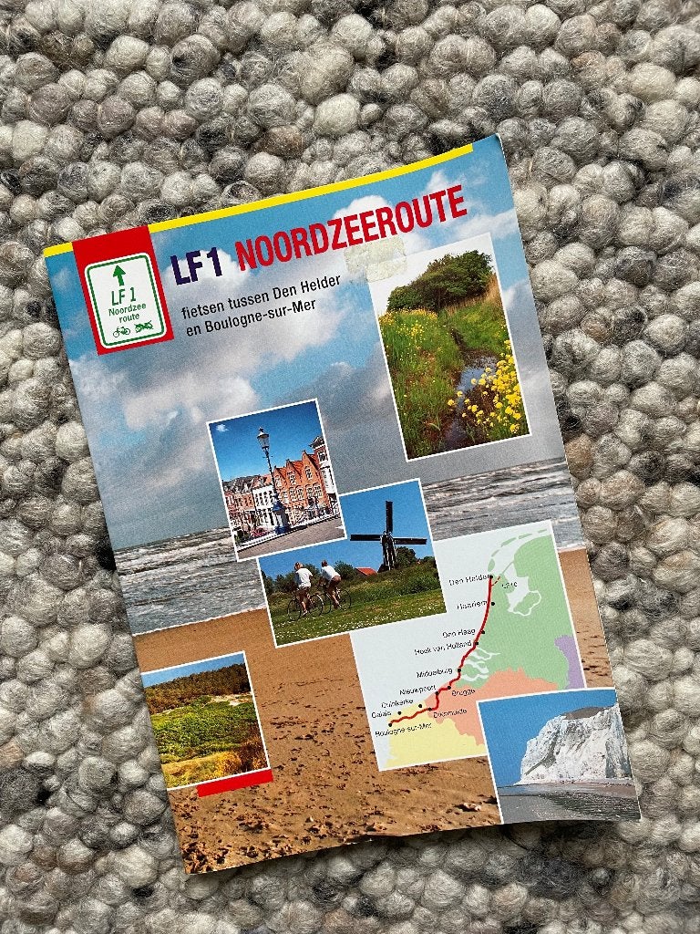 LF1-Noordzeeroute (fiets-reisgids), Boeken, Fiets- of Wandelgids, Ophalen of Verzenden, Benelux, Gelezen
