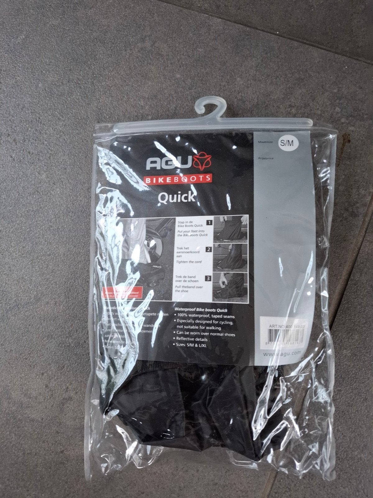 agu overschoenen regen nieuw maat s/m, Ophalen of Verzenden, Nieuw, Bovenkleding