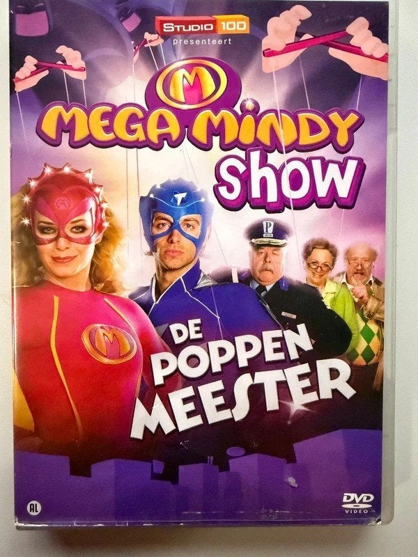 Mega Mindy en de Poppenmeester (2010) DVD | Actie 5=4, Cd's en Dvd's, Alle leeftijden, Ophalen of Verzenden, Zo goed als nieuw
