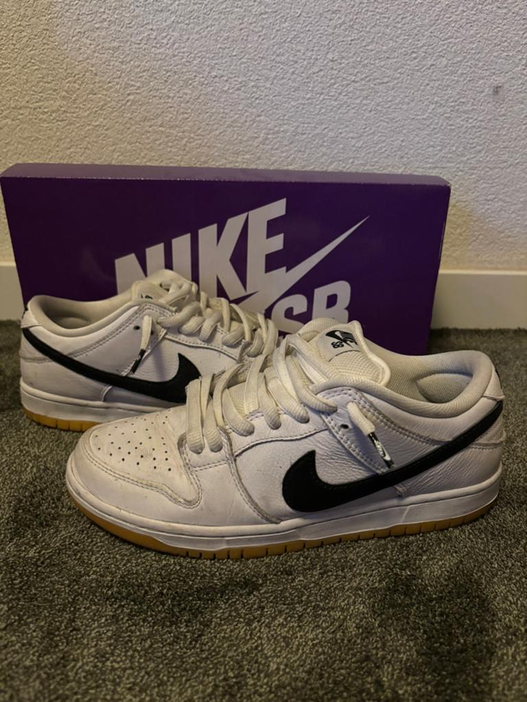 Nike Dunk SB schoenen maat 40,5, Ophalen of Verzenden, Wit
