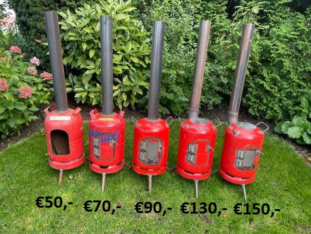 Tuinkachel houtkachel tuinhaard vuurkorf terrasverwarmer, Ophalen, Nieuw