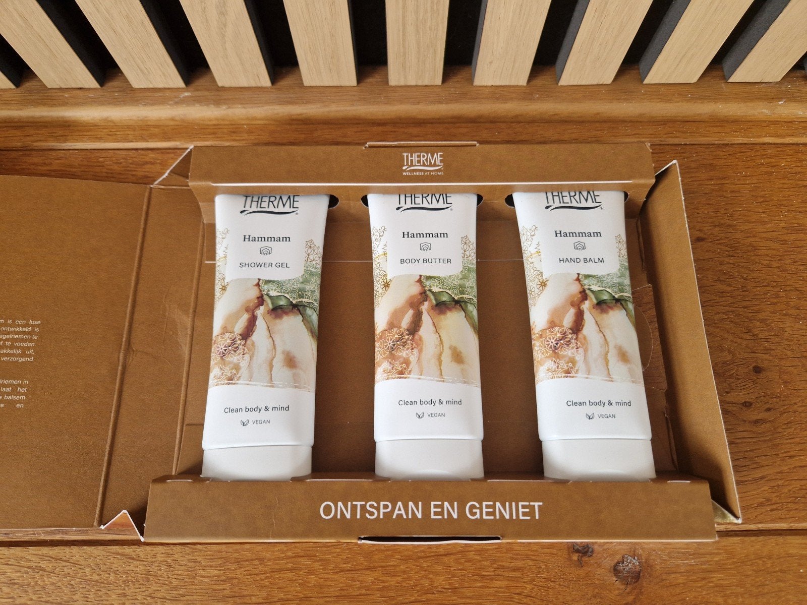 Therme Hammam Wellness Ritual Giftset - Nieuw, Ophalen of Verzenden, Nieuw, Bad & Douche