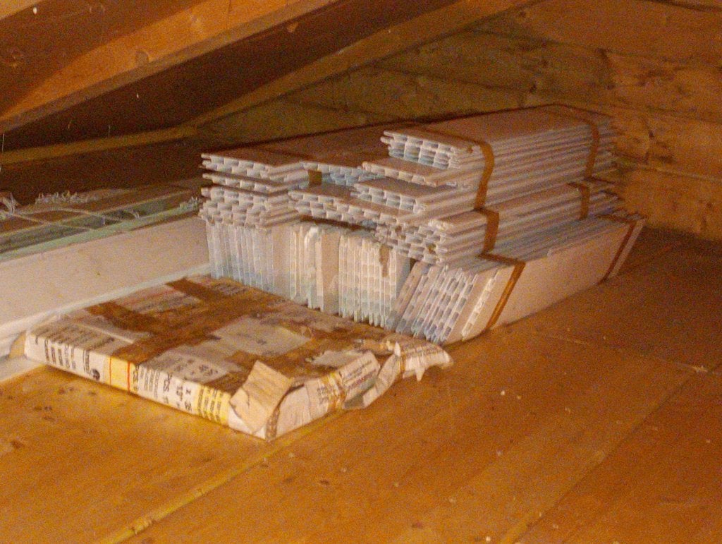 Kunststof schroten, Doe-het-zelf en Verbouw, Ophalen, Gebruikt, Overige materialen