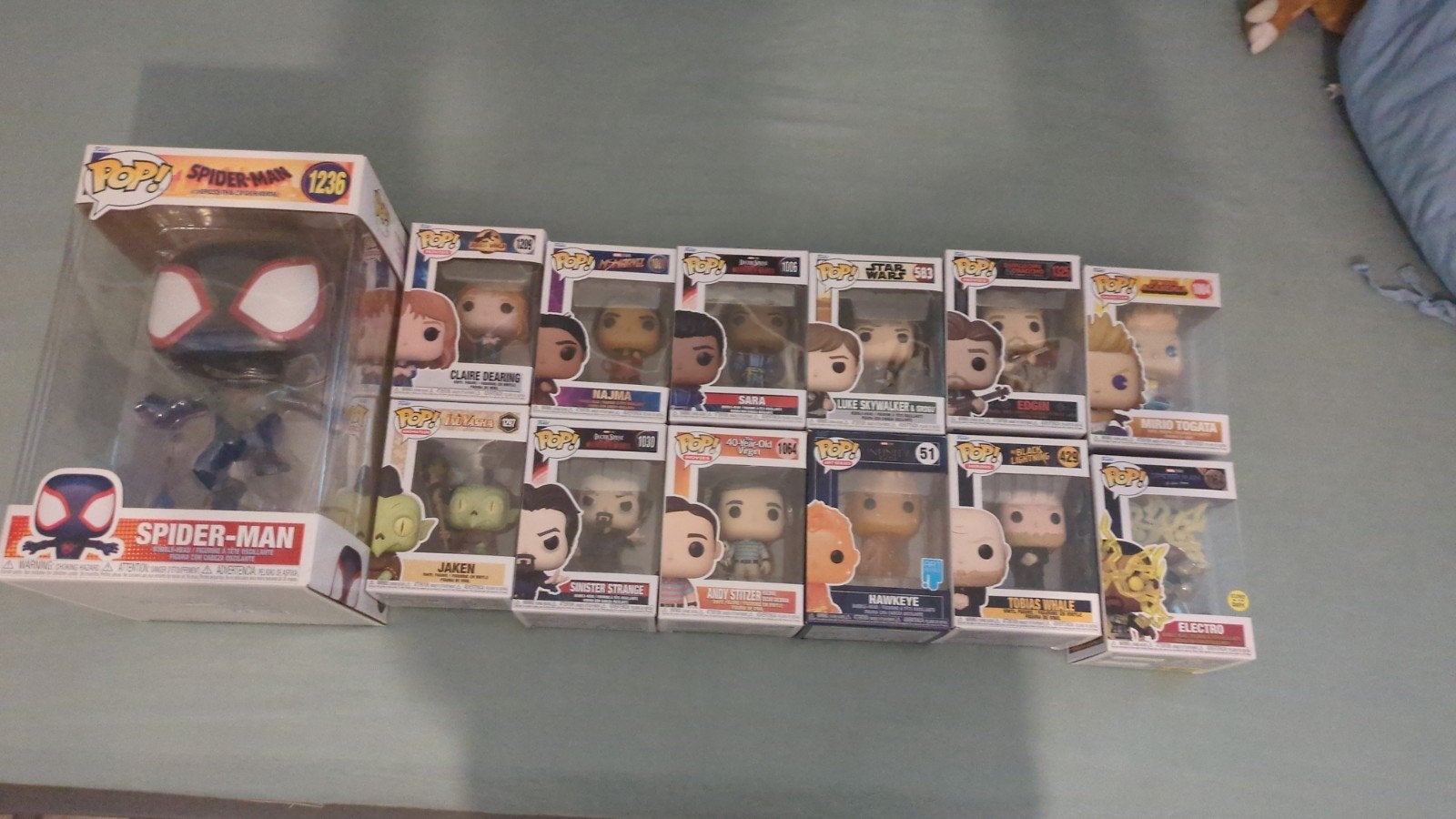 Funko pops, Ophalen, 1:50 of kleiner