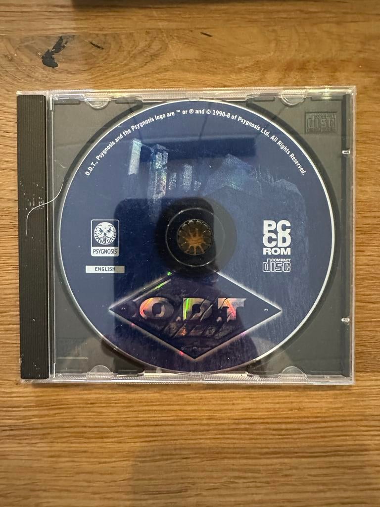 O.D.T. PC CD-ROM Game - Psygnosis (Engels), 1 speler, Ophalen of Verzenden, Gebruikt, Avontuur en Actie