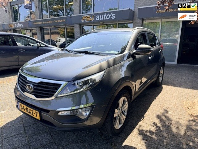 Kia Sportage 1.6 GDI X-ecutive Plus Pack / KOPPELING SLECHT, Auto's, Kia, Voorwielaandrijving, Euro 5, 135 pk, Leder en Stof