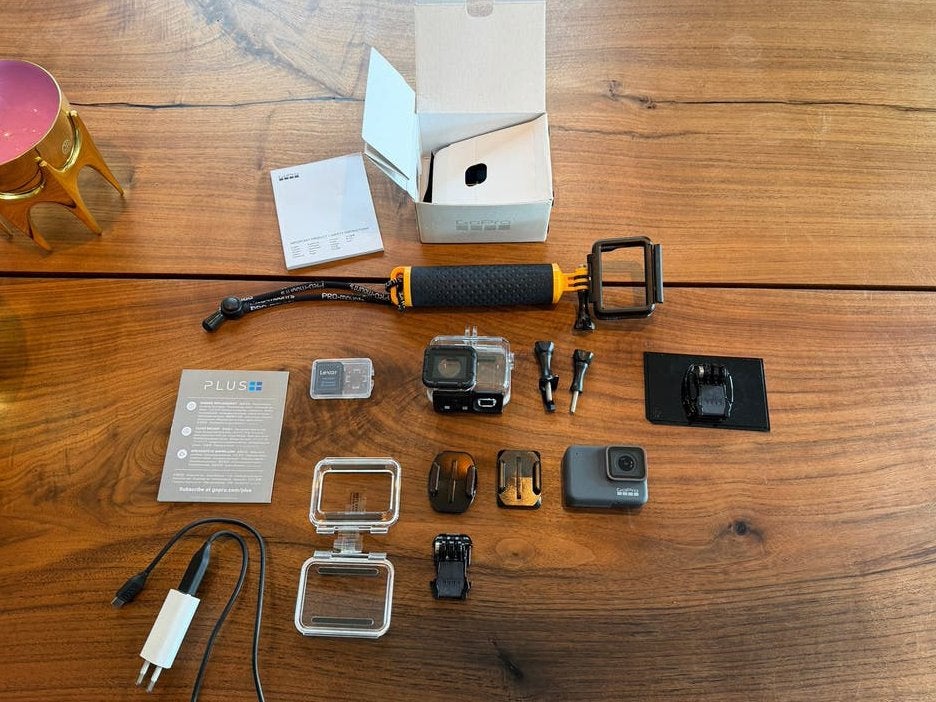 GoPro 7 Silver, Ophalen of Verzenden, Zo goed als nieuw, GoPro