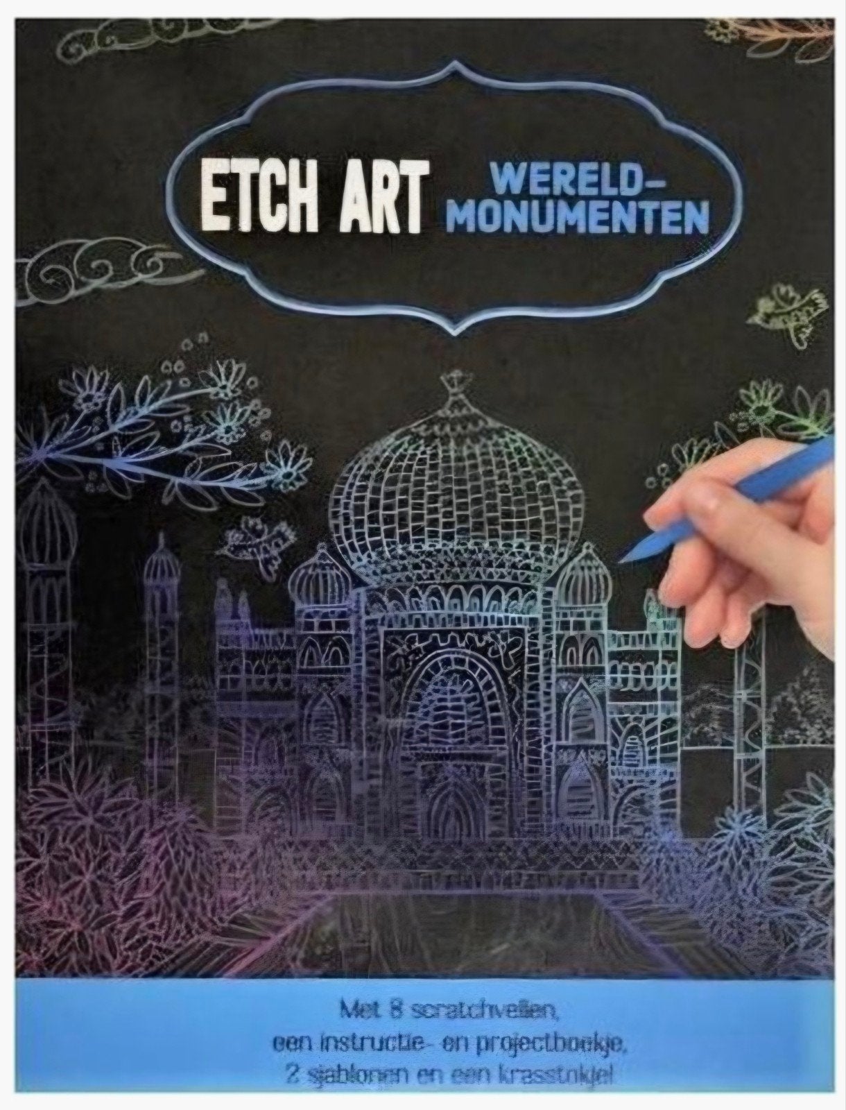 Etch Art Wereldmonumenten Krasboek - Nieuw, Onbekend@gmail.com, Nieuw, T, Ophalen of Verzenden
