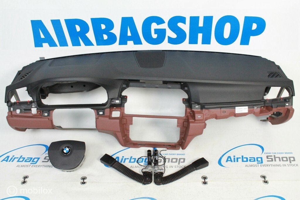 Airbag set - Dashboard zwart bruin + speaker BMW 5 serie F10, Gebruikt, Ophalen of Verzenden