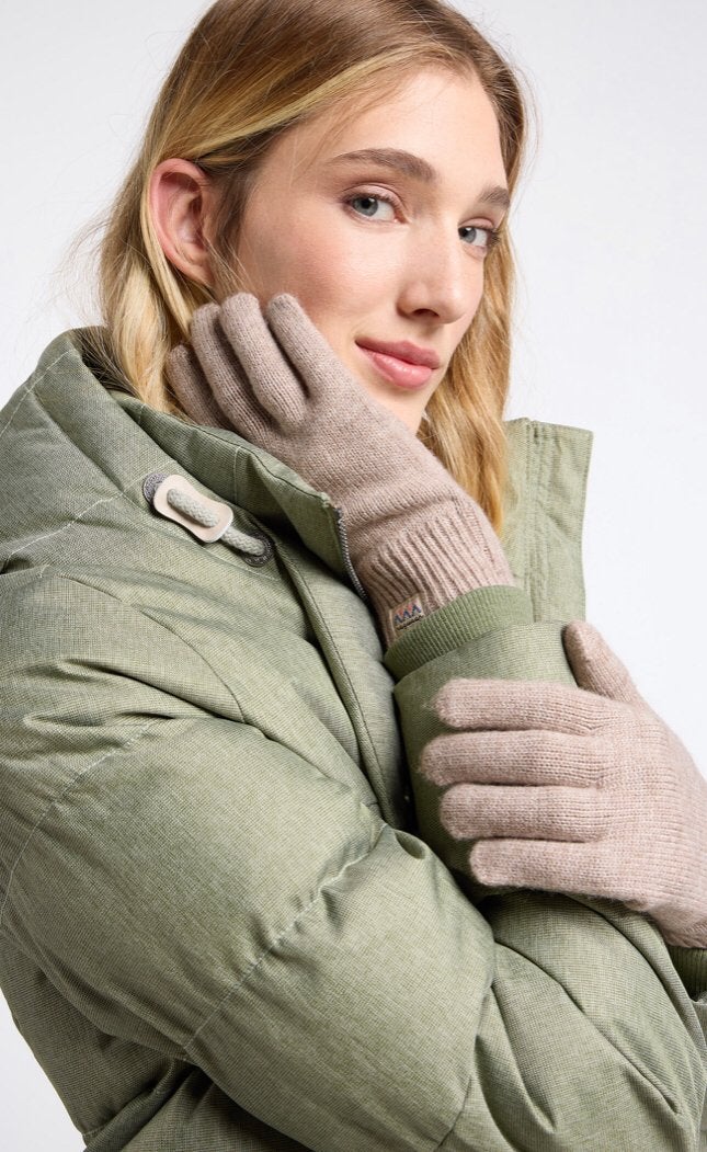Ragwear vegan zand beige kleur handschoenen SNIKY bone nieuw, Ragwear, Nieuw, Ophalen of Verzenden, Ragwear