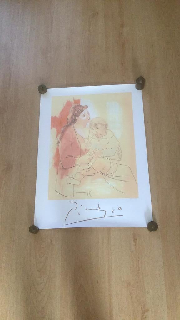 Poster Van Marina Picasso, Ophalen, Nieuw, Rechthoekig Staand, Overige onderwerpen