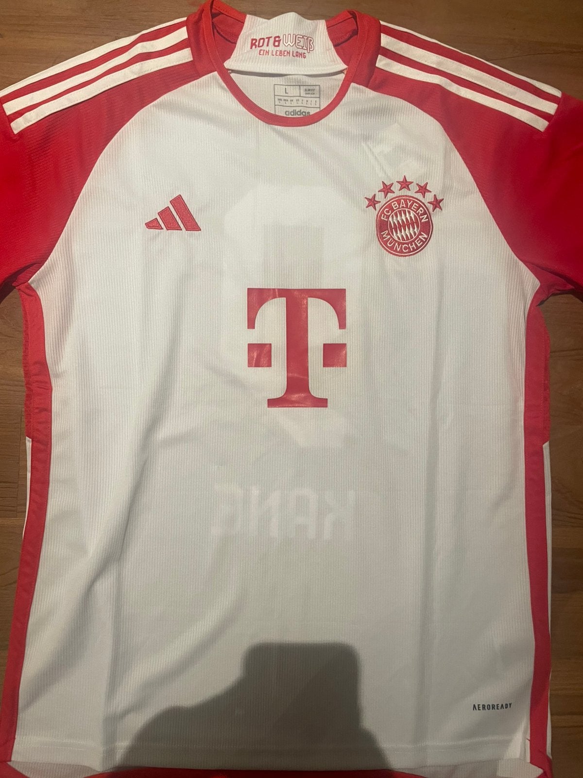 Gesigneerde Bayern Munchen Kane shirt, Ophalen of Verzenden, Zo goed als nieuw, Buitenlandse clubs, Shirt
