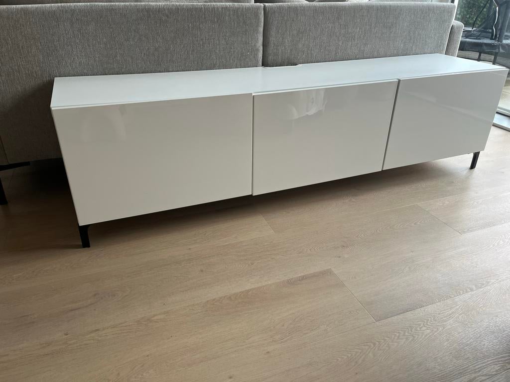 IKEA Besta TV meubel 180cm breed, Ophalen, Overige materialen, Gebruikt, 150 tot 200 cm