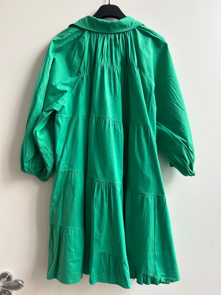 MOMENT losvallend jurkje groen mt TU, Moment, -, Verzenden, Parijs