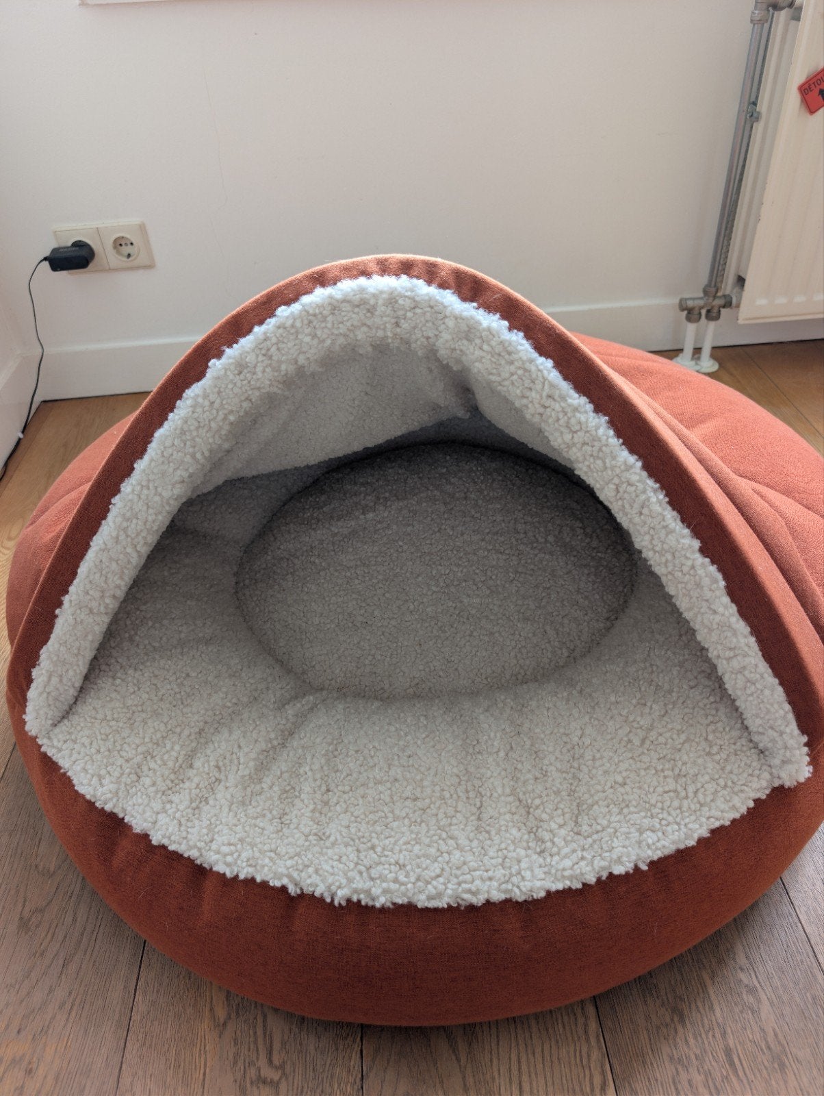 Orthopedisch honden cave Mono - roest, Dieren en Toebehoren, Ophalen, Nieuw, Katoen