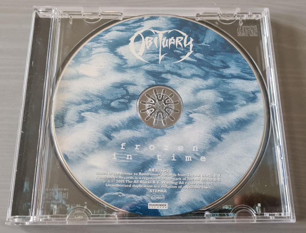 Obituary – Frozen In Time CD, Cd's en Dvd's, Ophalen of Verzenden, Gebruikt