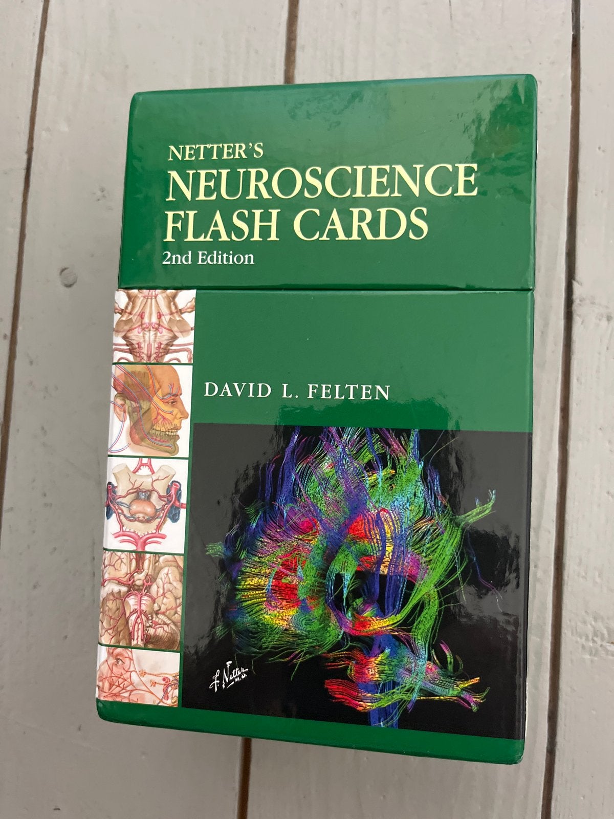 Netter's Neuroscience Flash Cards 2nd Edition, Boeken, Ophalen, Beta, Zo goed als nieuw, HBO