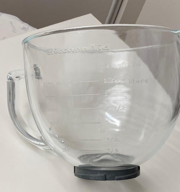 Kichenaid beslagkom, Ophalen, Nieuw, Overige merken, Glas
