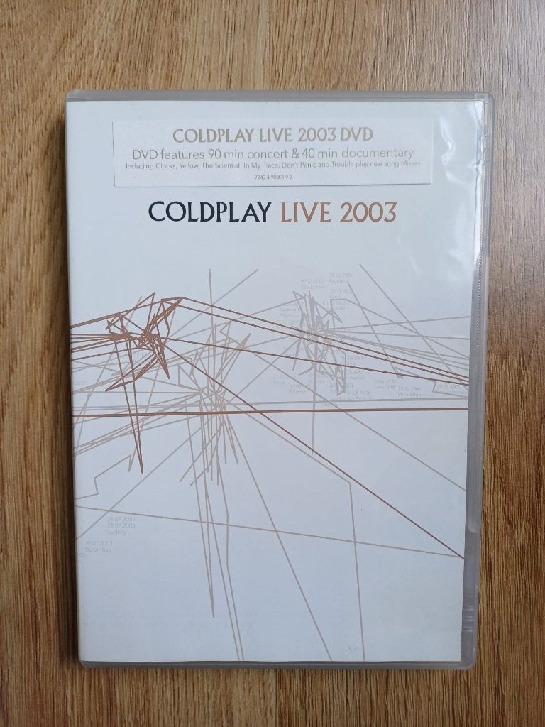 Coldplay live 2003, Engels, Alle leeftijden, Spaans, Ophalen of Verzenden