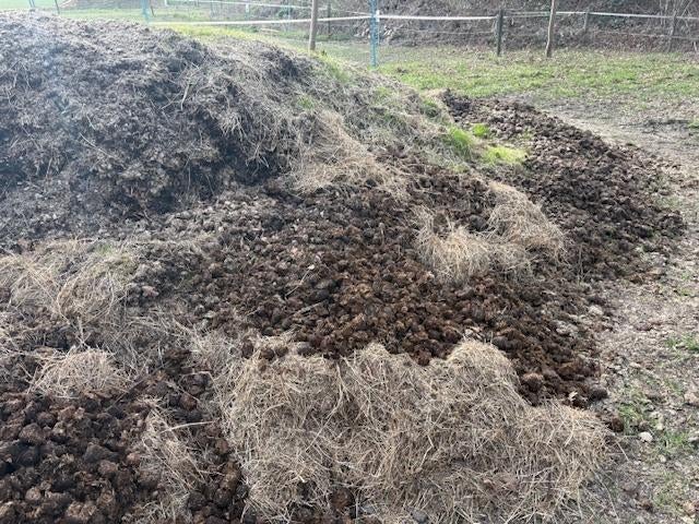 vaste mest, stalmest, Tuin en Terras, Aarde en Mest, Ophalen, Overige typen