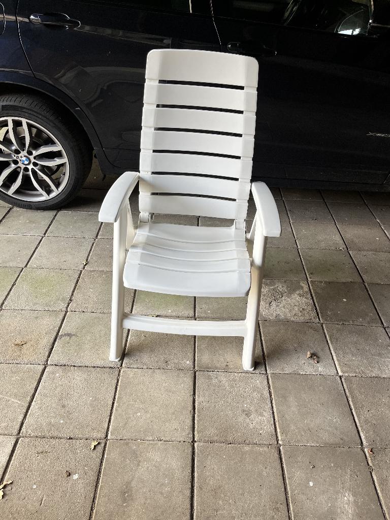 Hartman tuinstoelen met tafel, Tuin en Terras, Ophalen, Gebruikt, Kunststof, Verstelbaar