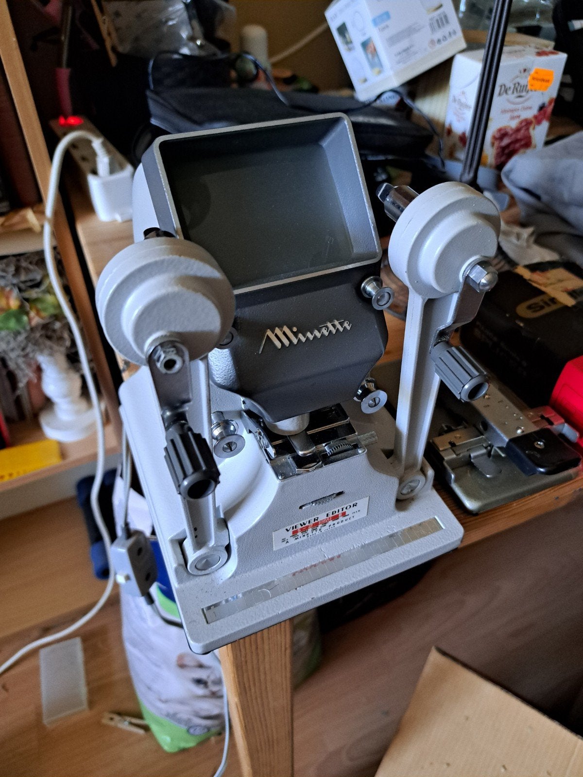 viewer editor voor 8mm films, Ophalen
