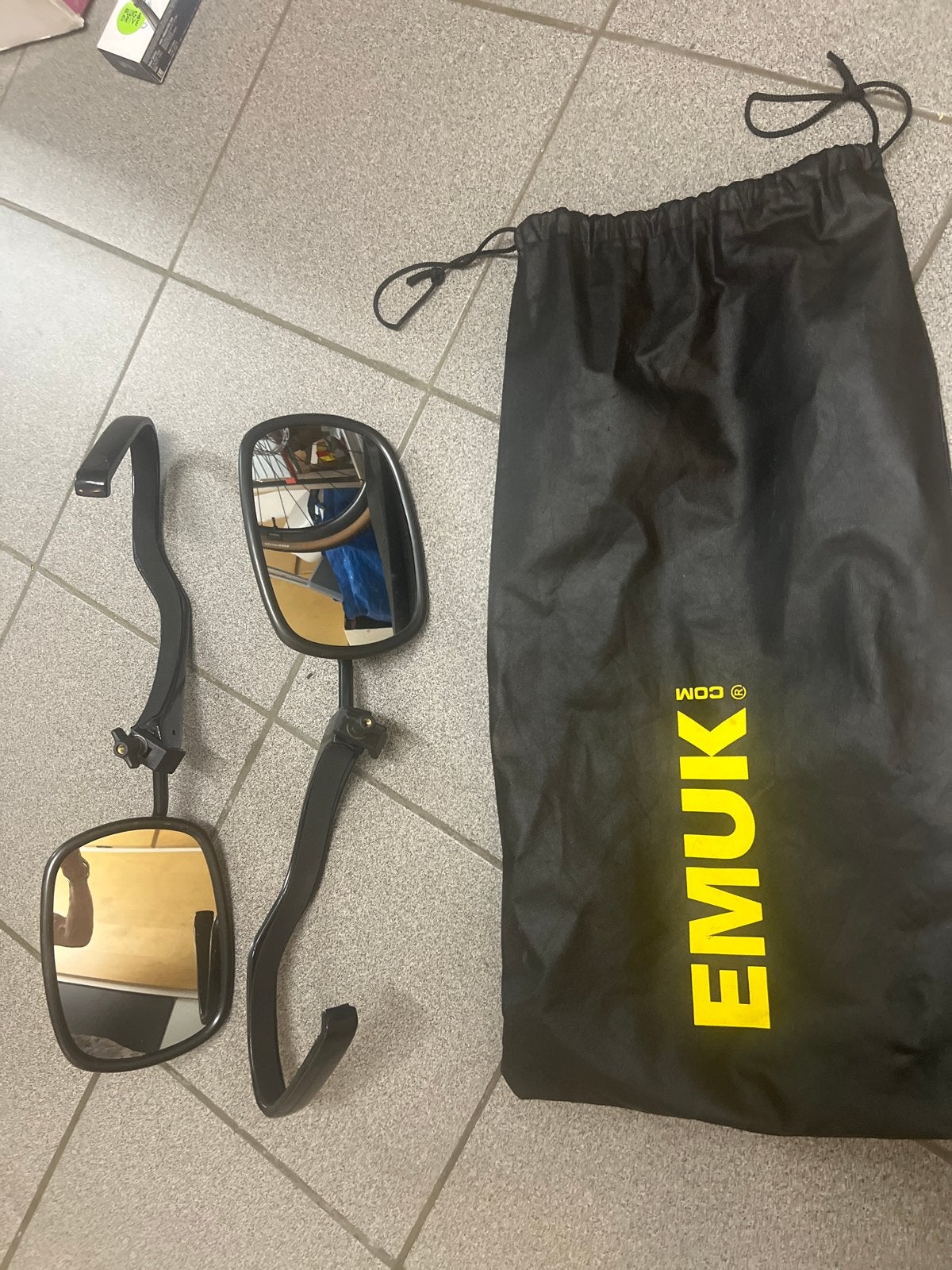 Emuk caravan spiegels voor Volvo V60 (2013-2017), Ophalen of Verzenden, Gebruikt, Volvo