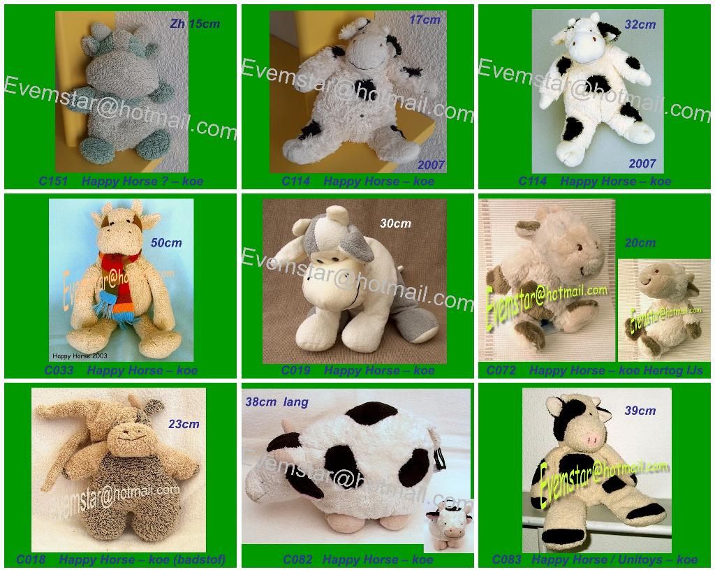 koe koetje - Happy Horse Tiamo en vele andere merken, Kinderen en Baby's, Speelgoed | Knuffels en Pluche, Ophalen, Zo goed als nieuw
