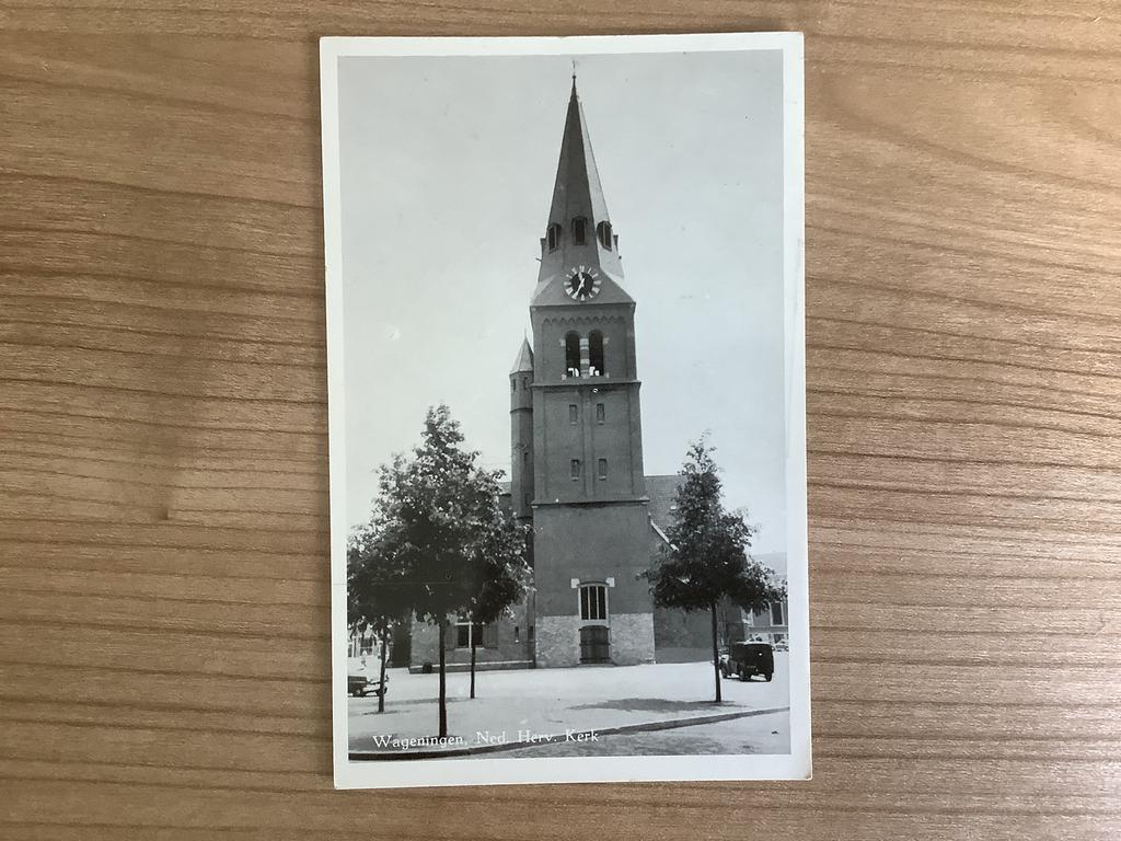 ansichtkaart Wageningen, Ophalen of Verzenden, 1960 tot 1980, Gelopen, Gelderland