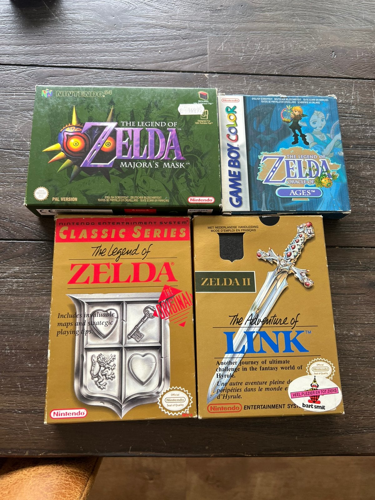 Collectie zelda, Avontuur en Actie, 1 speler, Ophalen of Verzenden, Zo goed als nieuw