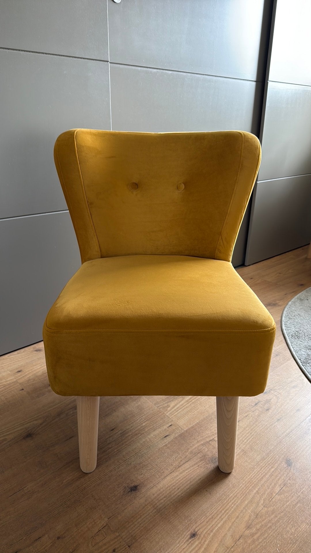 Fauteuil okergeel, Ophalen, Zo goed als nieuw, Overige kleuren, Eén