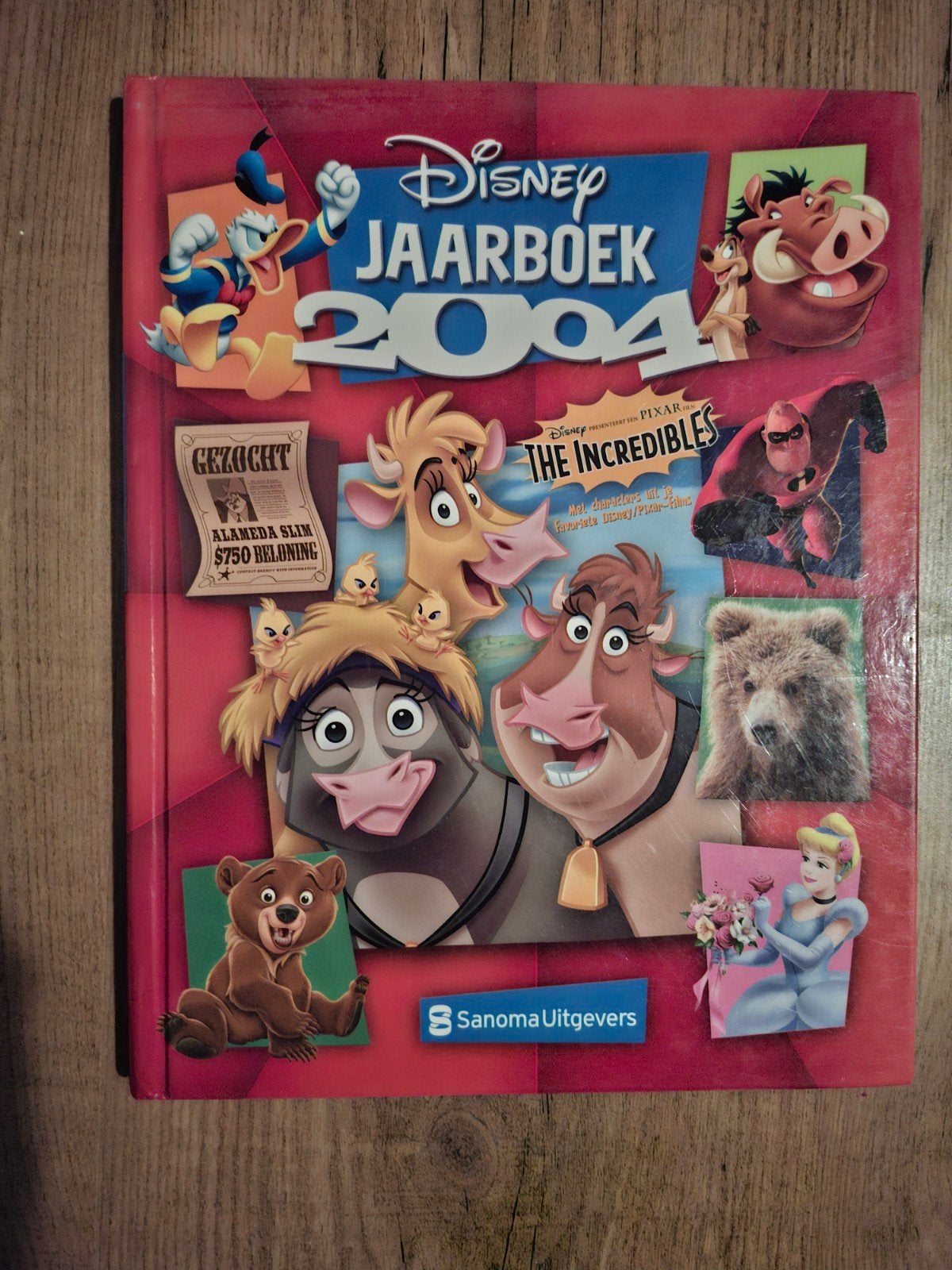 Disney Jaarboek 2004 - Verhalen, puzzels en meer!, Ophalen of Verzenden, Gelezen, Disney, Sprookjes