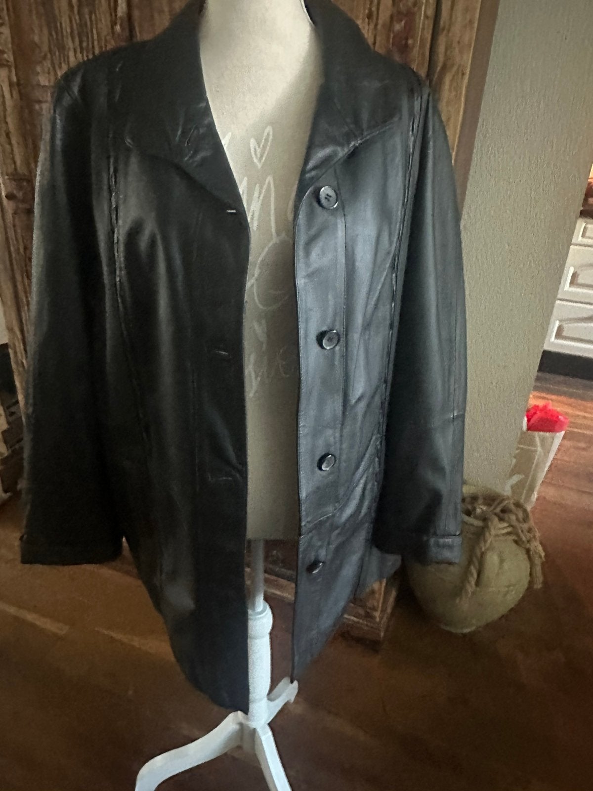 Leer jasje C&A 44, Ophalen of Verzenden, Nieuw