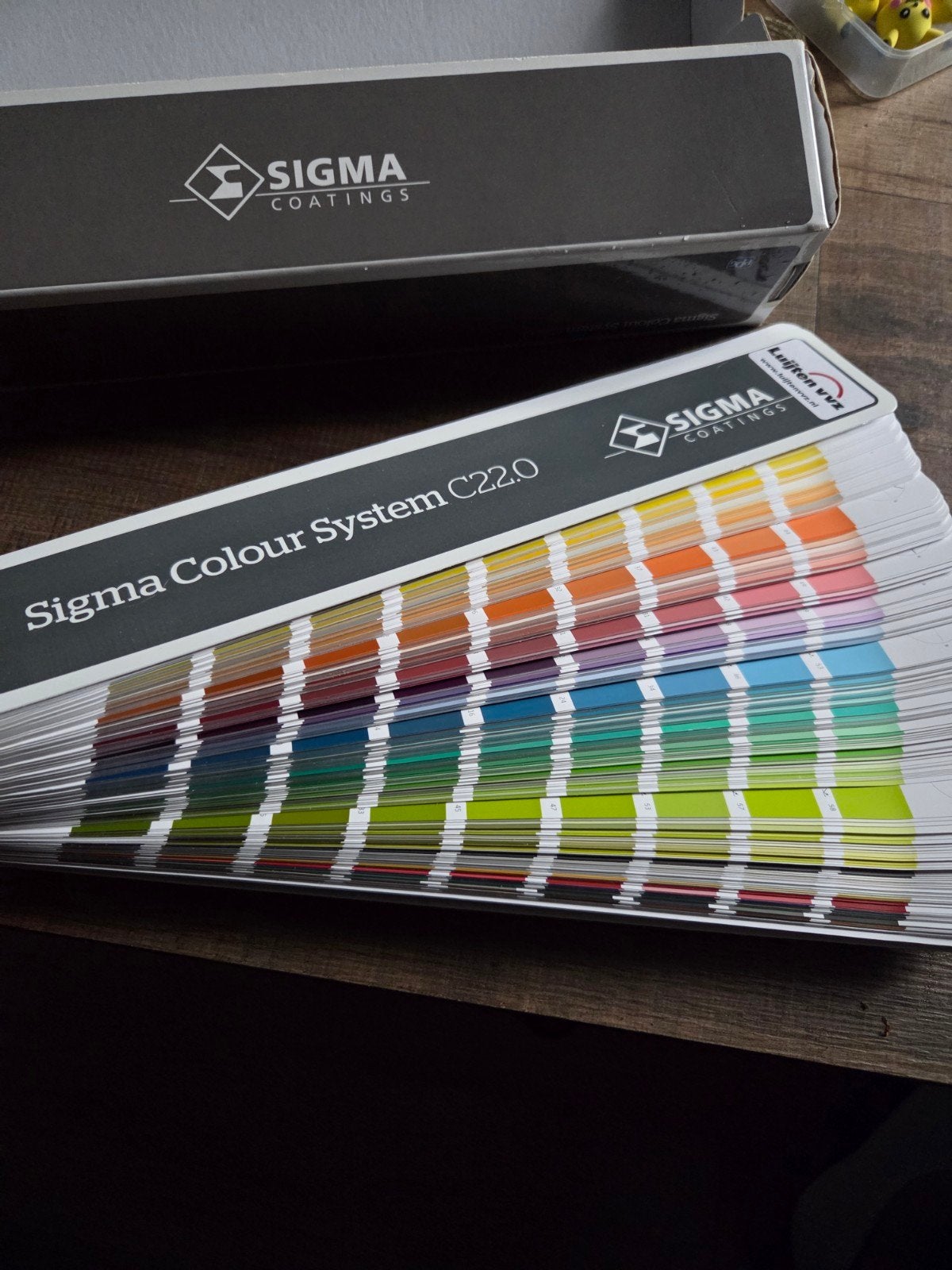 Sigma Colour System C22.0 Kleurenwaaier, Ophalen of Verzenden