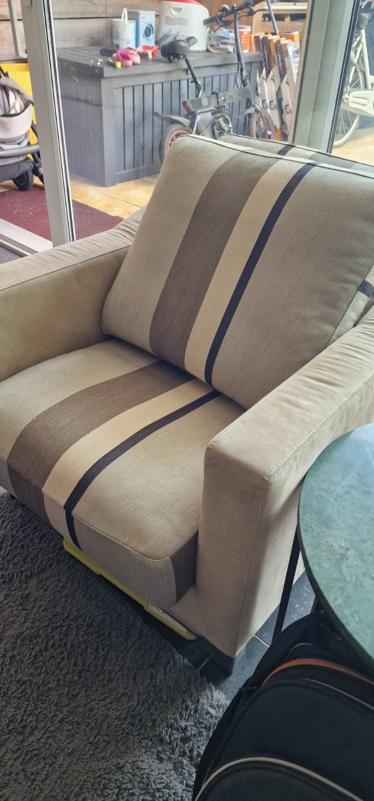leolux fauteuil bank stoel, Huis en Inrichting, Overige materialen, Gebruikt, Eenpersoons, 75 tot 100 cm